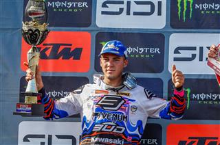 Fourth EMX podium in a row for Francisco Garcia