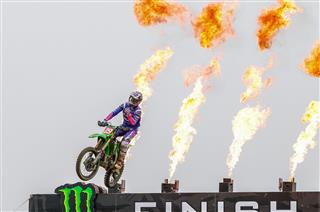 Three-in-a-row for Francisco Garcia