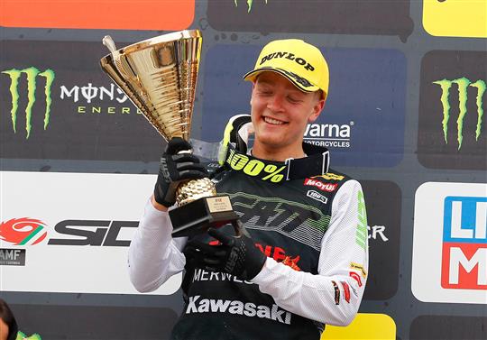 Kevin Horgmo takes maiden career podium in Latvia