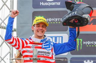 Maiden GP podium for Mathis Valin