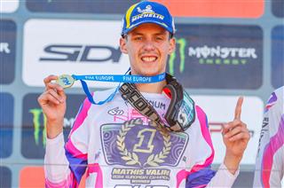 EMX250 title double for Mathis Valin and Kawasaki