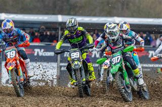 Mathis Valin a battling fifth in Swiss MX2 Qualifying