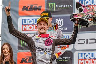 Maiden GP victory for KRT MX2 and Mathis Valin