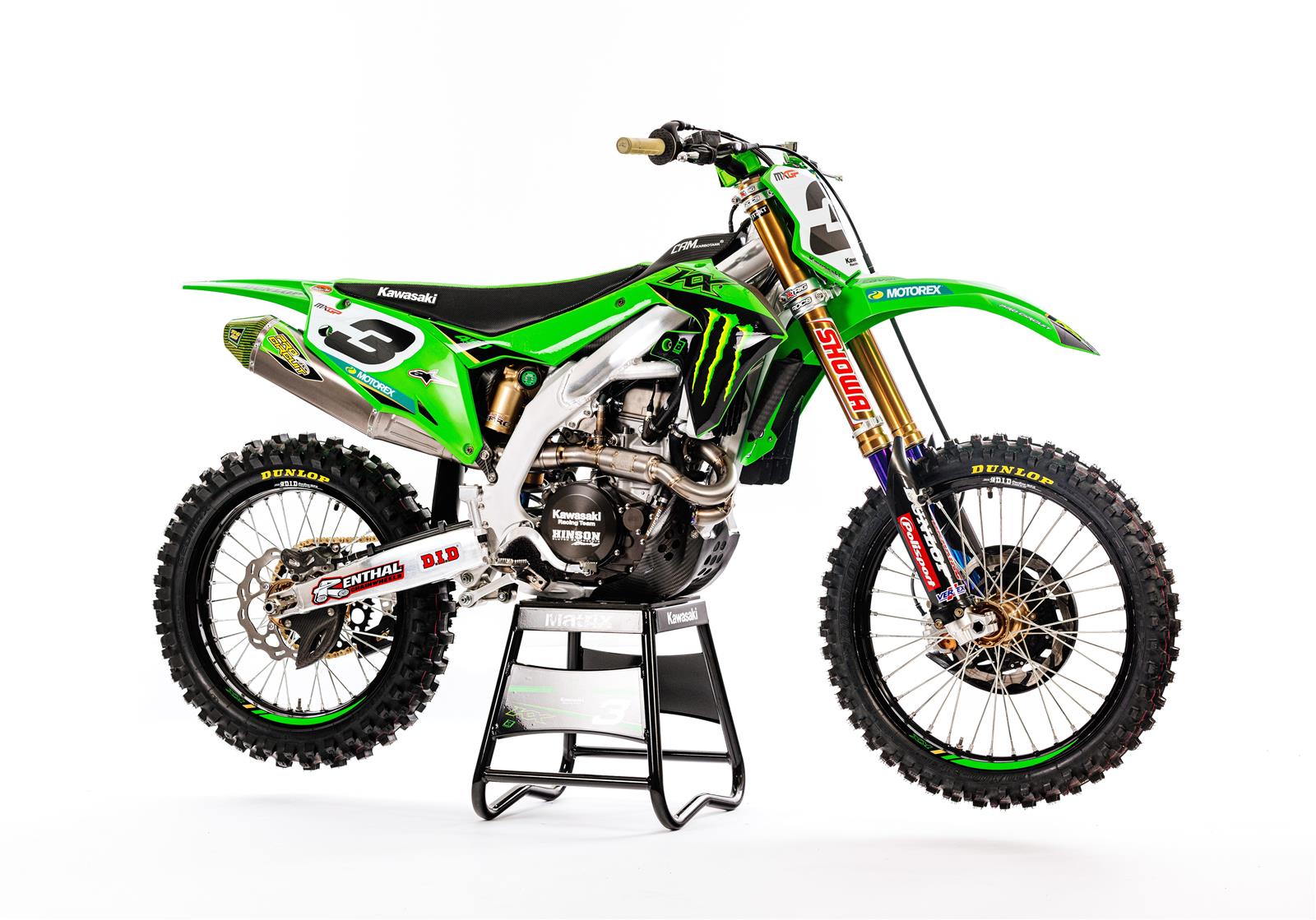 kawasaki kx 250 monster energy