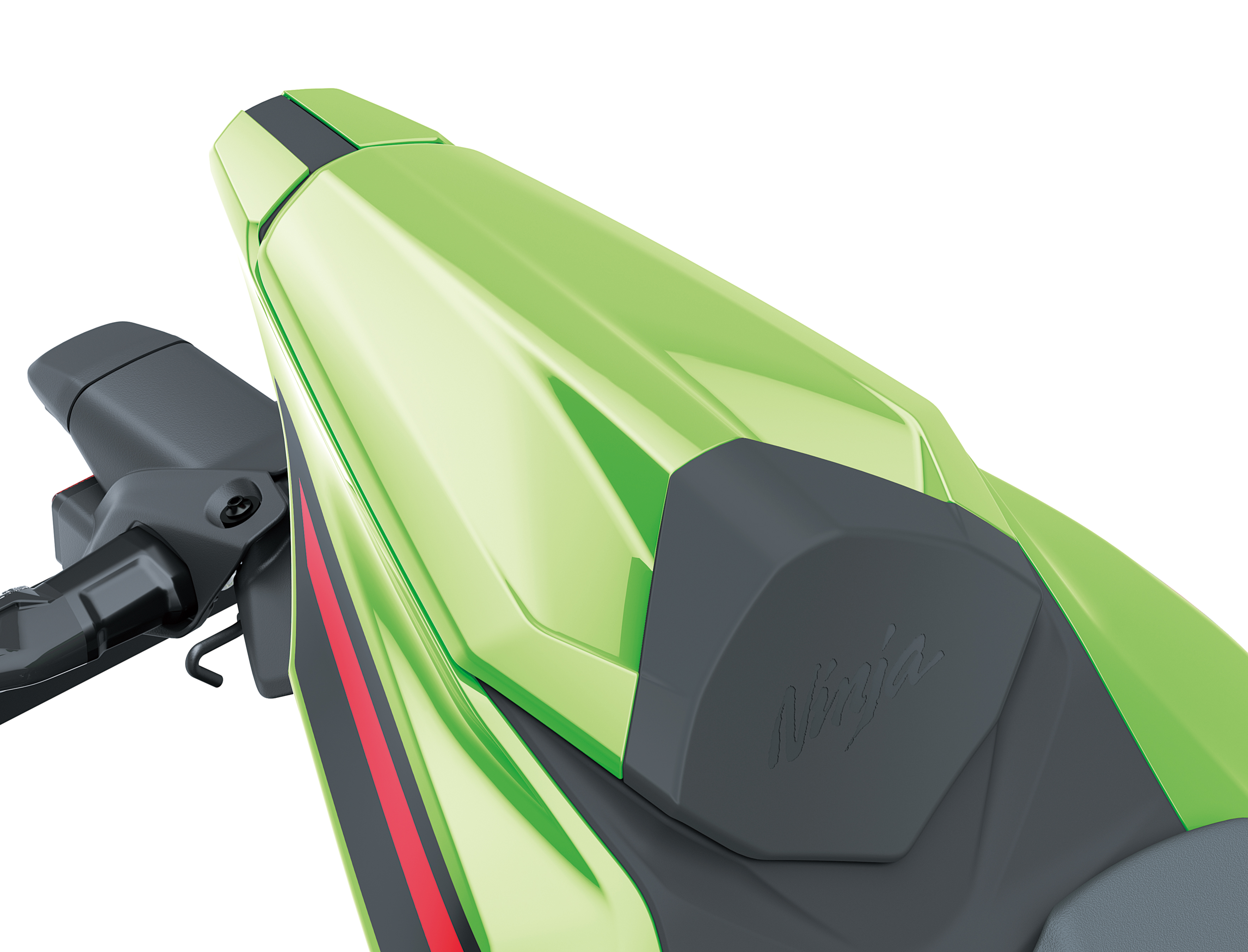 Genuine Kawasaki Pillion seat cover for Ninja ZX-4R, ZX-4RR 