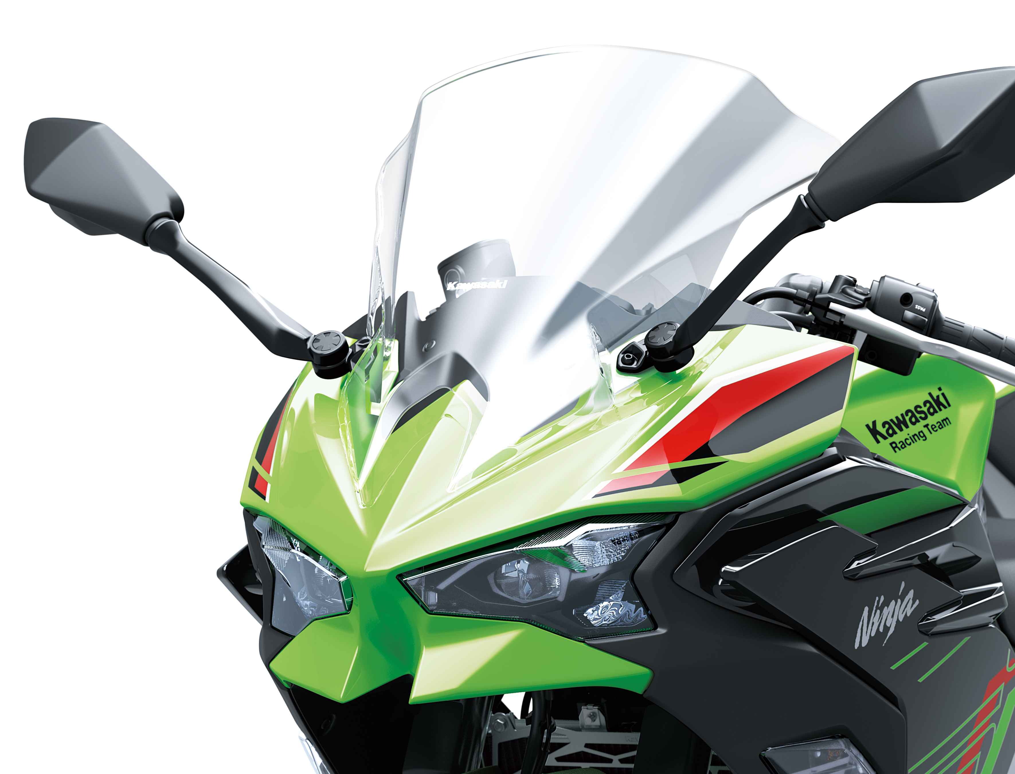 Genuine Kawasaki accessory windshield large clear for Ninja