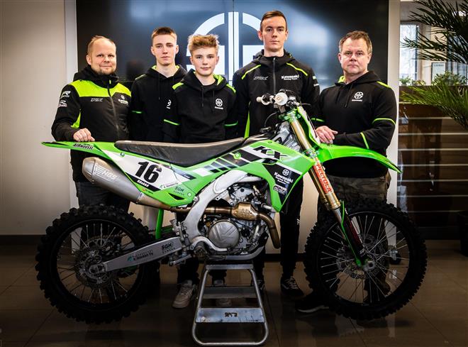 Tulevaisuuden motocrossin mestareita luomassa: Kawasaki / Sumeko Oy ja The North MX Alliance yhdistävät voimansa