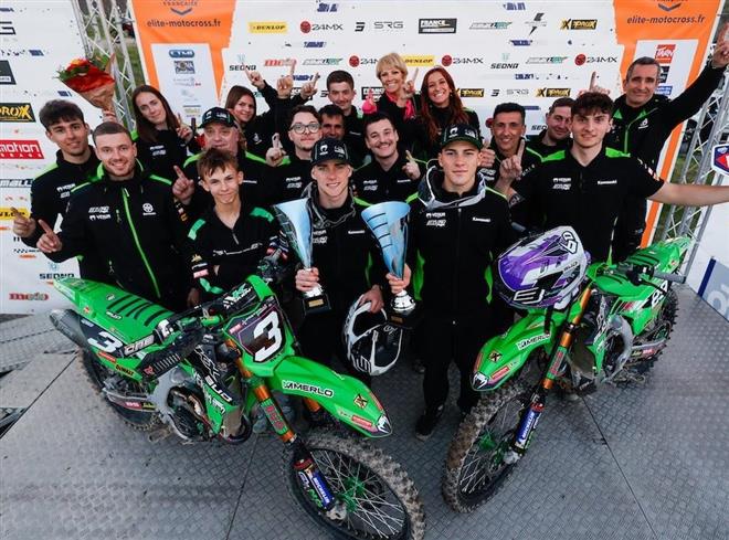 VICTOIRE ET DOUBLÉ EN MX2 LORS DE L’OUVERTURE DU CHAMPIONNAT DE FRANCE ELITE 