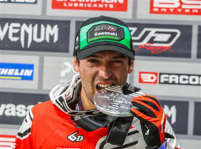 Anthony Bourdon brille au Supercross de Paris