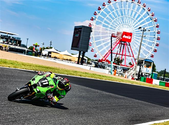 LE TEAM KAWASAKI WEBIKE TRICKSTAR TERMINE 8E DES 8 HEURES COCA-COLA DE SUZUKA