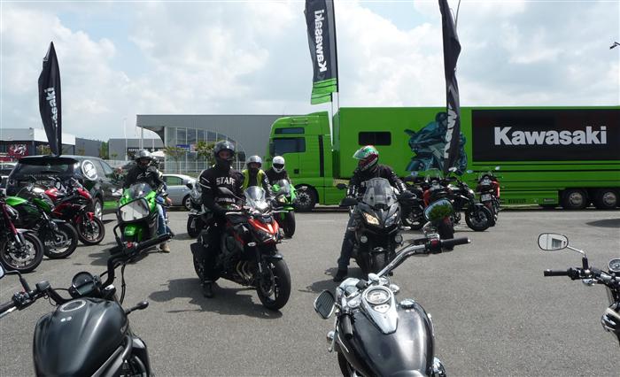 Le Kawasaki Tour à Tarbes