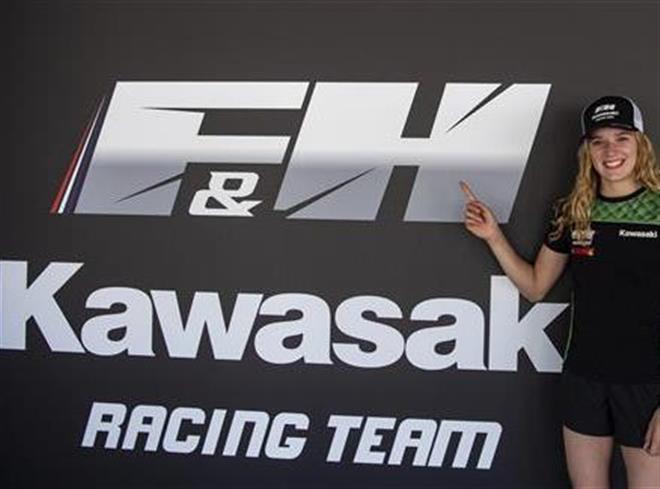 Lotte van Drunen rejoint F&H Kawasaki