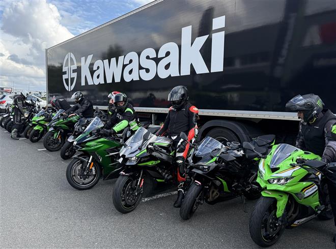 Kawasaki Tour : étape réussie chez Motors Avenue à Tours