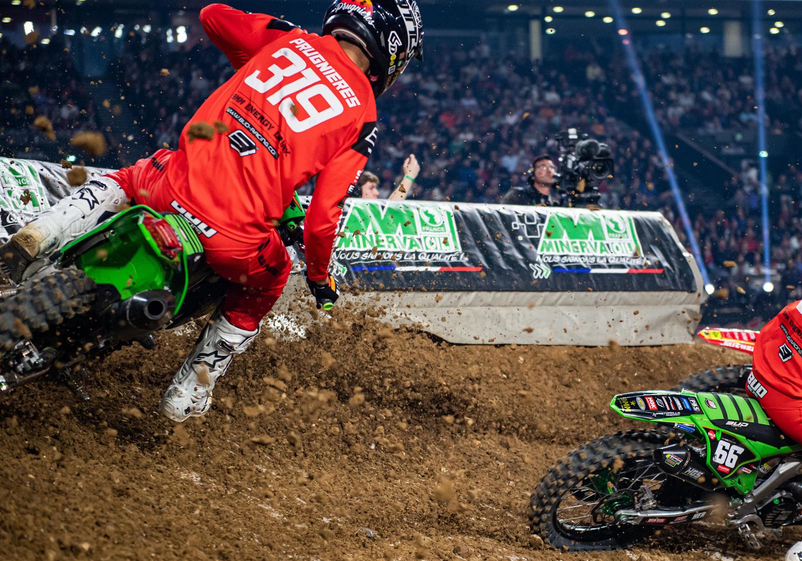 Le Team Bud Racing au Supercross de Paris