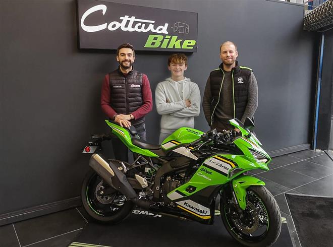 Coupe ZX-4RR : Timéo, 15 ans, un jeune talent en pleine ascension