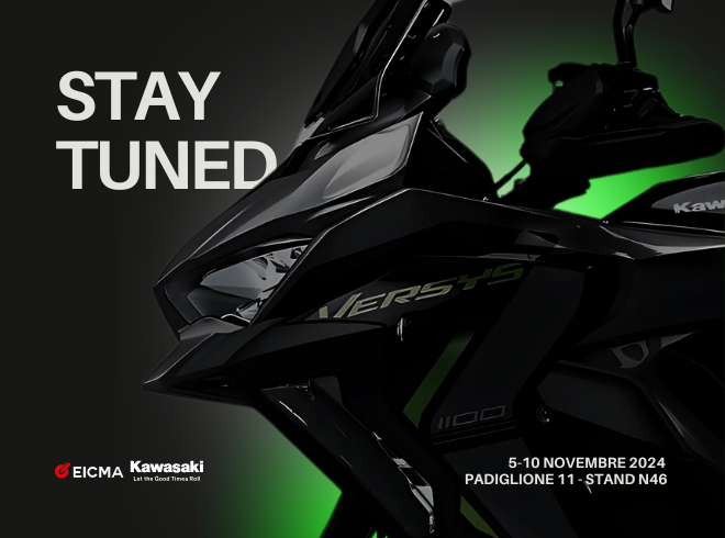 KAWASAKI: UN INVITO ESCLUSIVO AD EICMA 2024