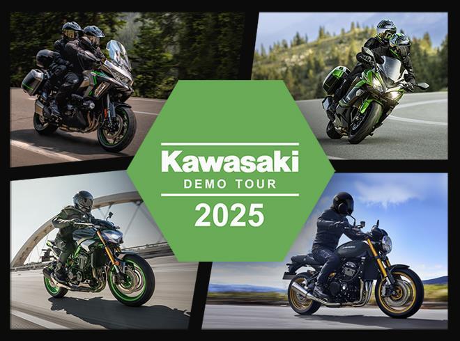 RIPARTE IL KAWASAKI DEMO TOUR 2025