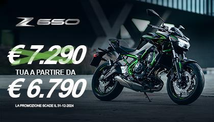 Z650 A PARTIRE DA 6.790€.  ORA TOCCA A TE!