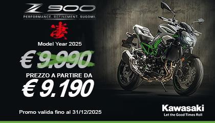 Z900 MY25: tua a partire da     € 9.190