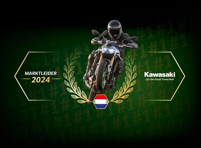 Kawasaki nieuwe marktleider in Nederland