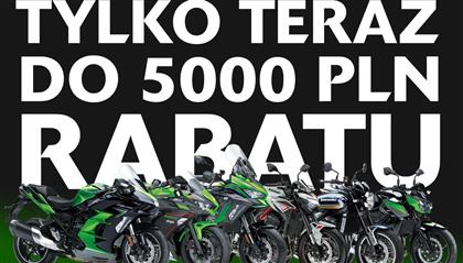 Rabat do 5.000 PLN przy zakupie motocykla Kawasaki z oryginalnymi akcesoriami!