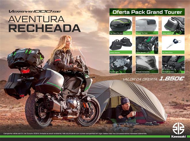 Campanha "Oferta Pack Grand Tourer" - Versys 1000 SE