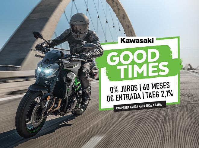 Campanha "Kawasaki Good Times"