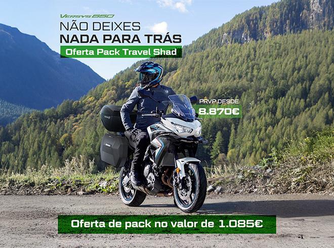 Versys 650 - Oferta do Pack Travel SHAD
